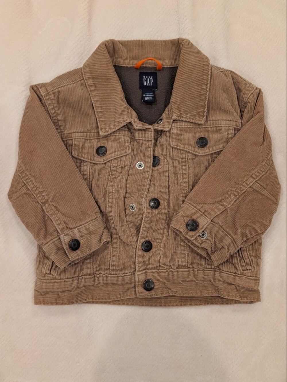 babyGAP Kids Corduroy Jacket in Taupe